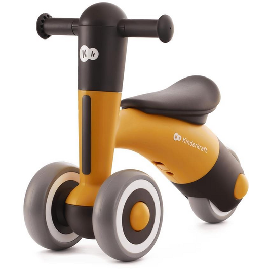 BICICLETA DE ECHILIBRU KINDERKRAFT MINIBI, HONEY YELLOW (5902533920068)